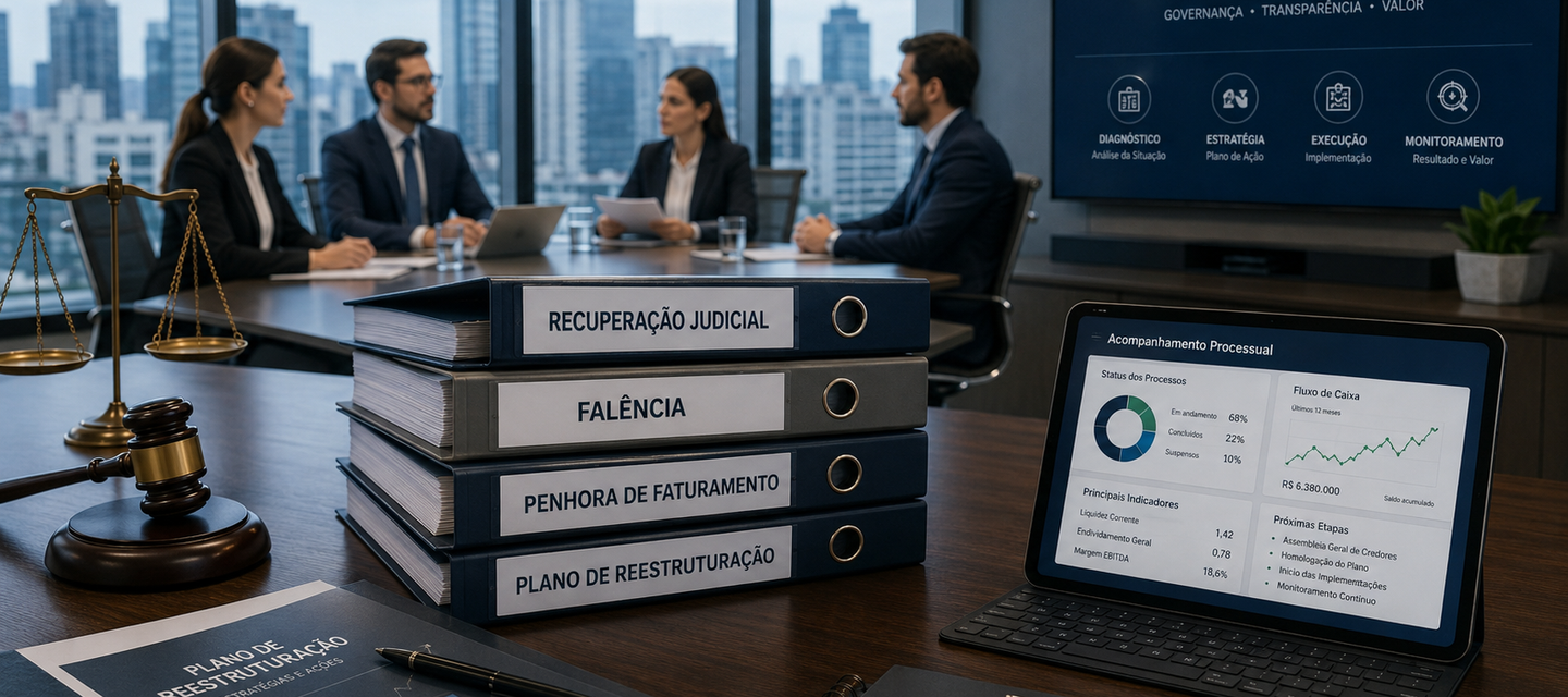 Ilustra serviços de administração judicial