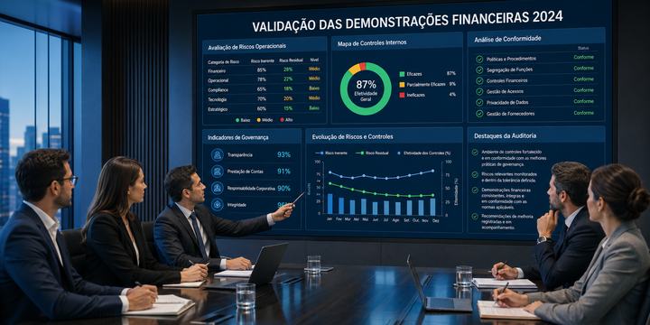 Ilustra serviços de auditoria