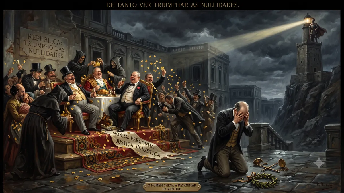 Ilustra discurso rui barbosa